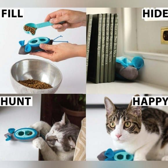 Interactive Cat Feeder Toy Mouse Reusable - Picture 4 of 8